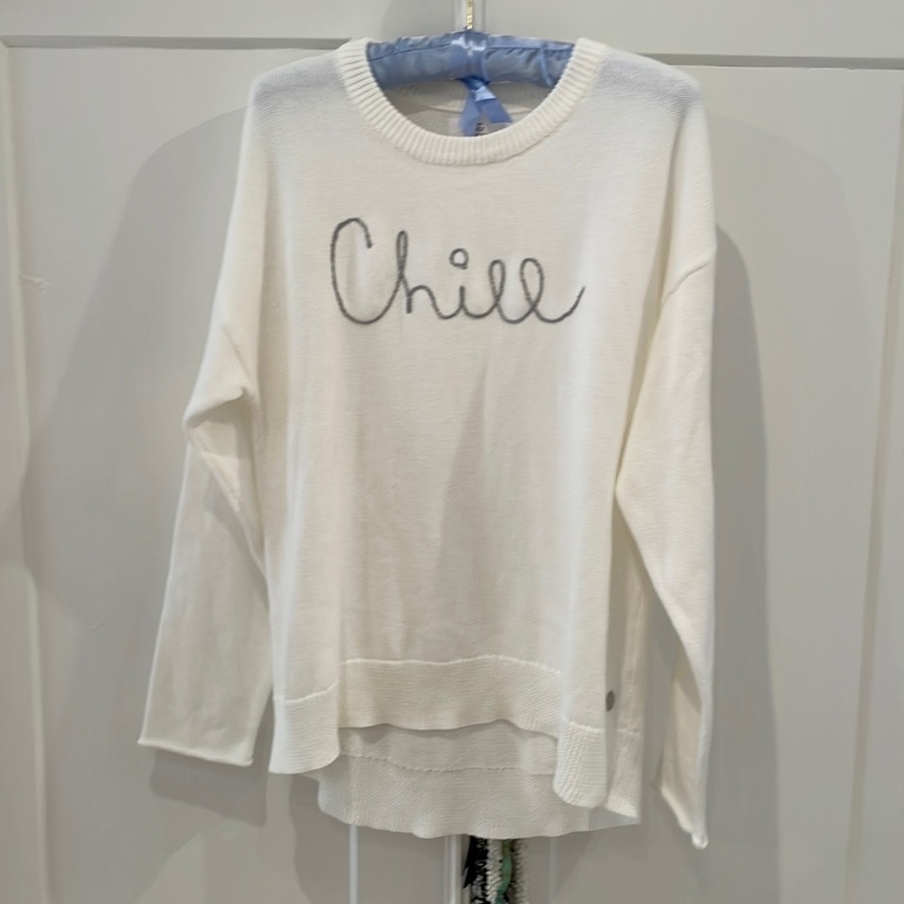Brand new white sweater